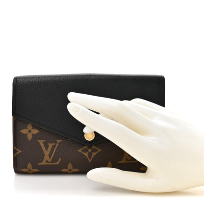 Louis Vuitton Monogram Pallas Compact Wallet Black 2 of 10