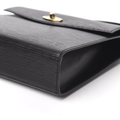 Louis Vuitton Epi Malesherbes Black 10 of 11