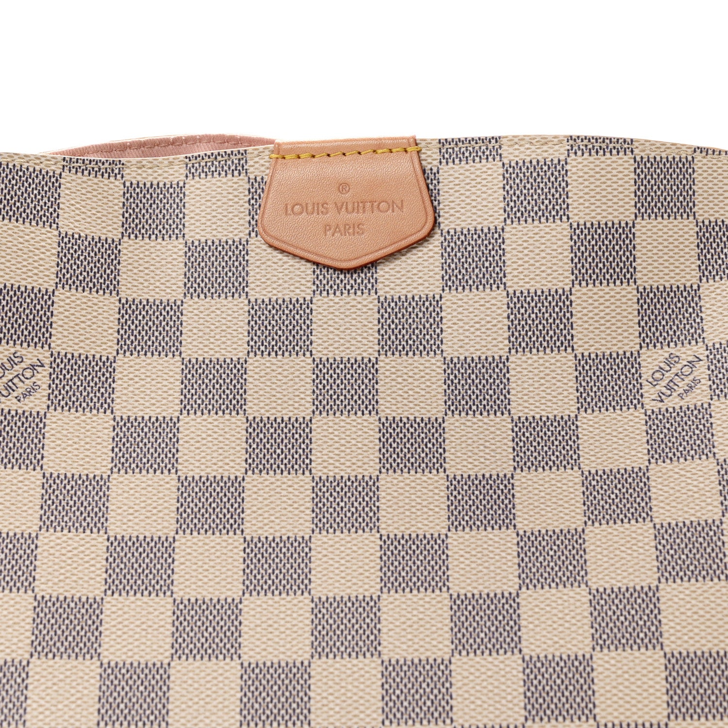 Louis Vuitton Damier Azur Graceful PM Rose Ballerine 8 of 11