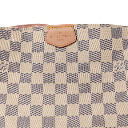 Louis Vuitton Damier Azur Graceful PM Rose Ballerine 8 of 11