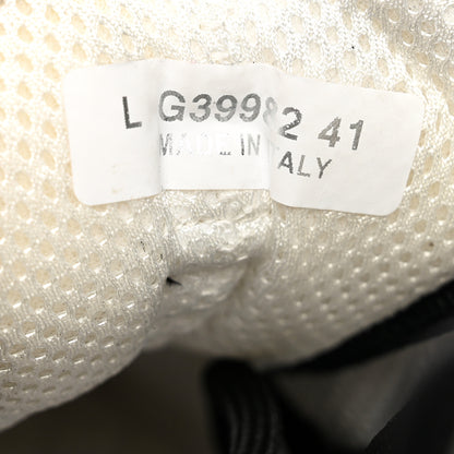 Chanel Fabric Suede Calfskin CC Sneakers 41 White Black 8 of 8