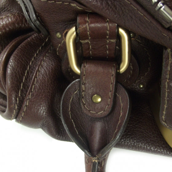 Chloe Leather Paddington Chocolate 13 of 18