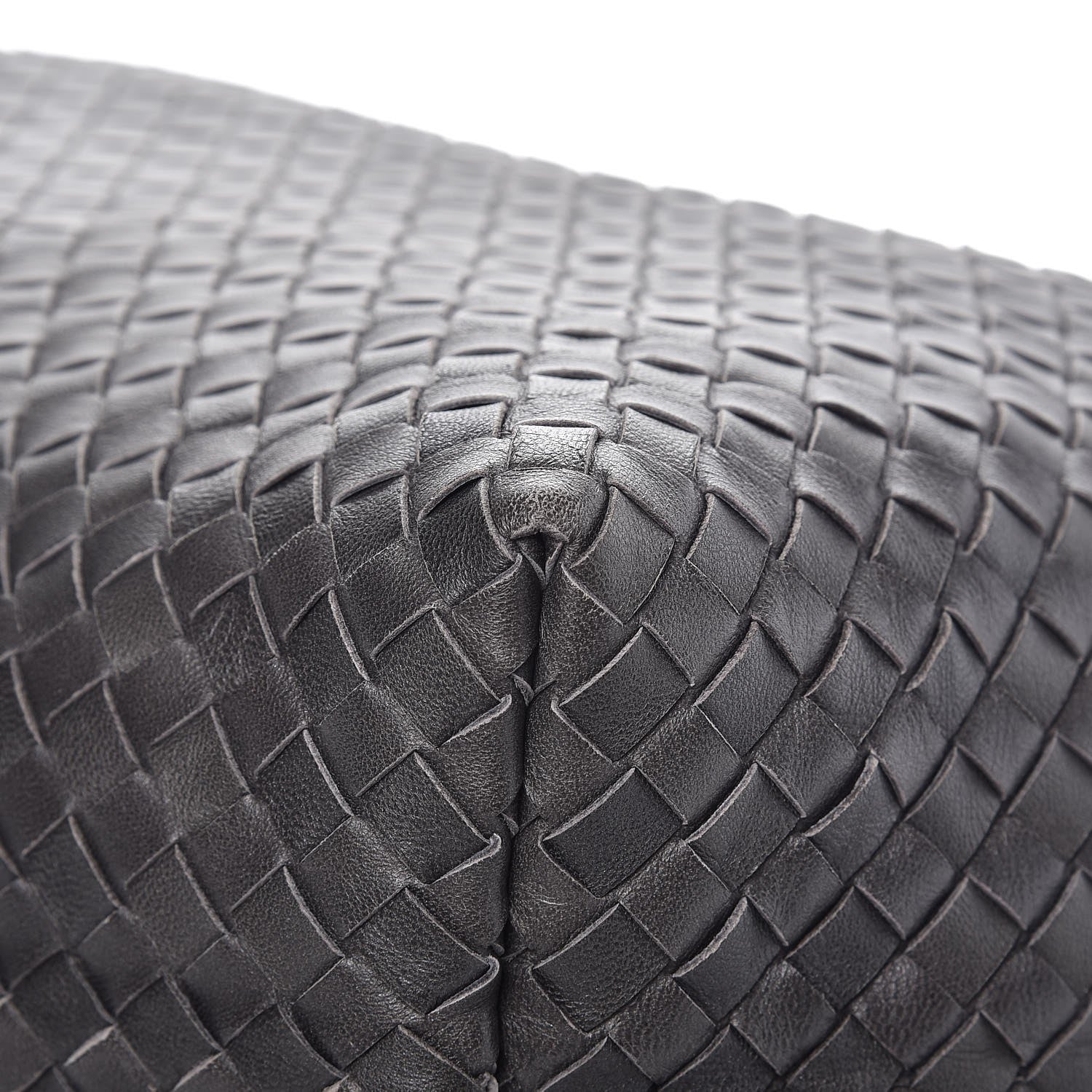 Bottega Veneta Nappa Intrecciato Pyramid Hobo Ferro Gray 11 of 11