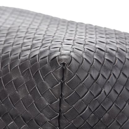 Bottega Veneta Nappa Intrecciato Pyramid Hobo Ferro Gray 11 of 11