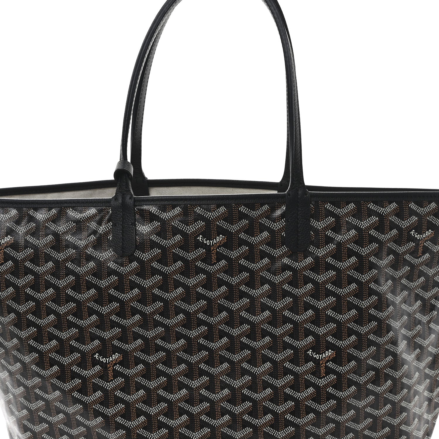 Goyard Goyardine Saint Louis PM Black 9 of 12