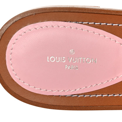 Louis Vuitton Monogram By The Pool Lock It Flat Mule 41 Pink 8 of 10