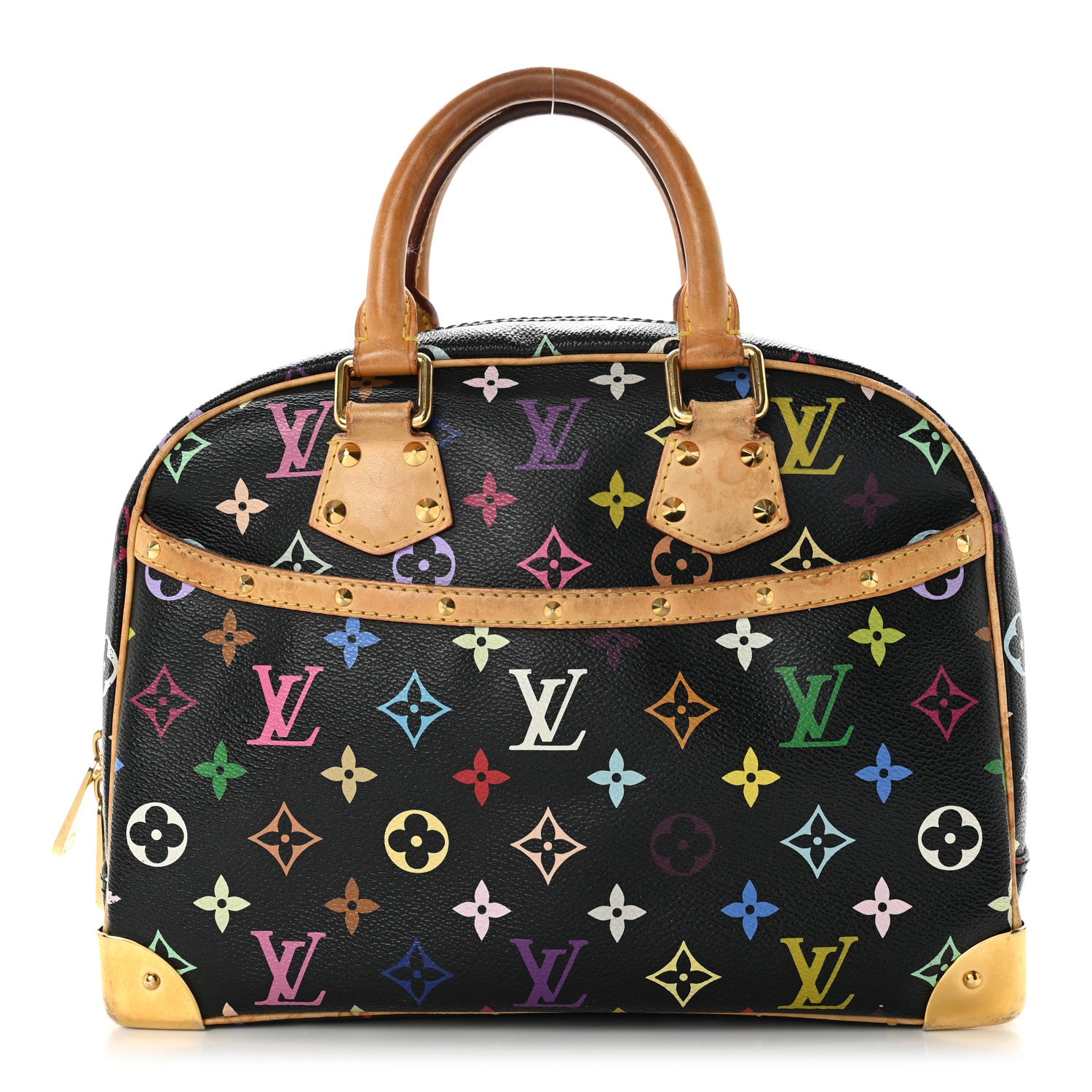Louis Vuitton Monogram Multicolor Trouville Black 1 of 12