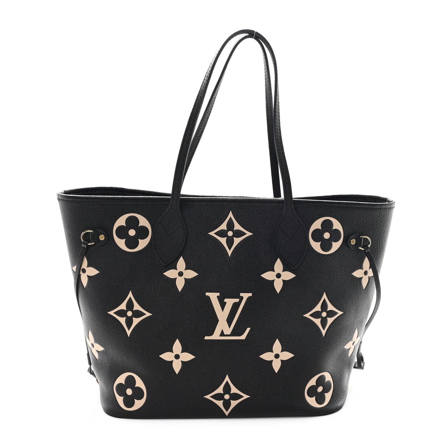 Empreinte Monogram Giant Neverfull MM Black Beige