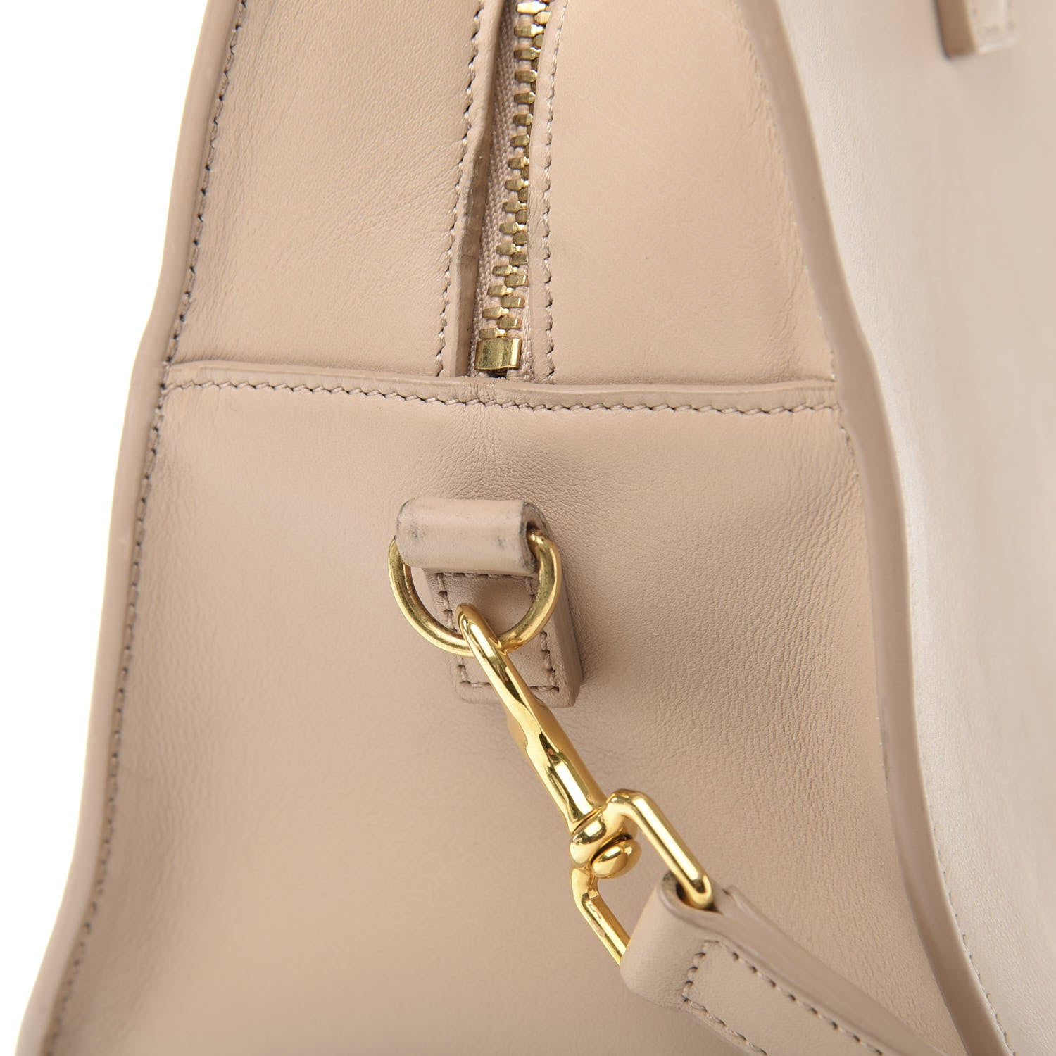Saint Laurent Calfskin Monogram Baby Light Brown 11 of 14