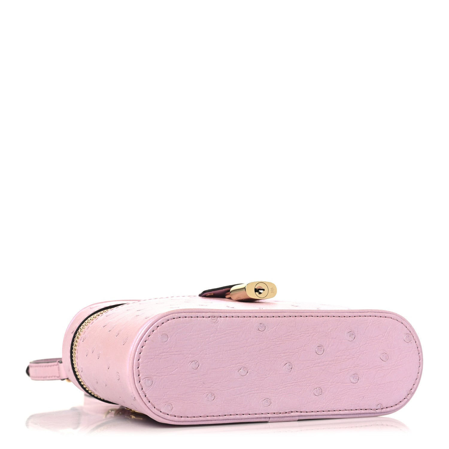 Louis Vuitton Ostrich Vanity Chain Pouch Pink 4 of 10