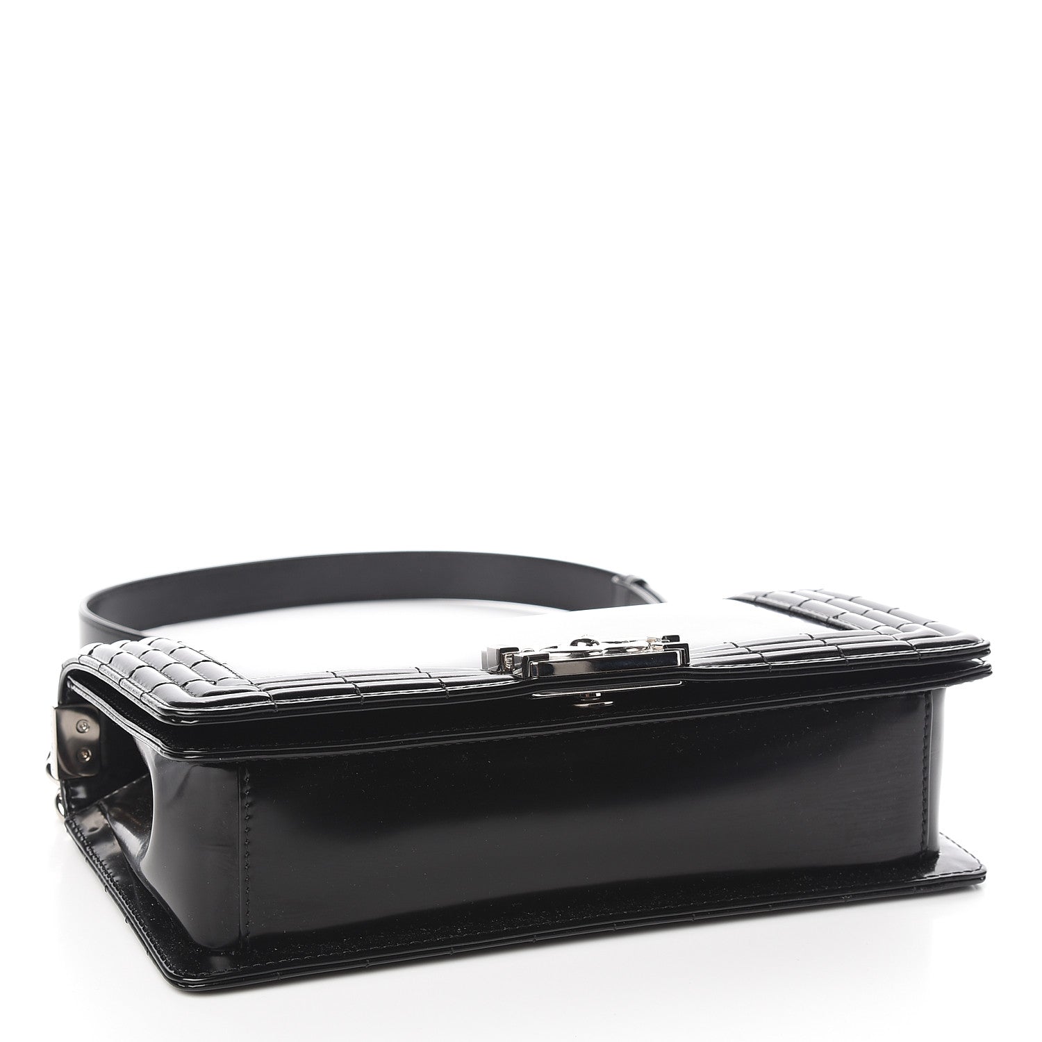 Chanel Glazed Calfskin Medium Boy Flap Black 4 of 11