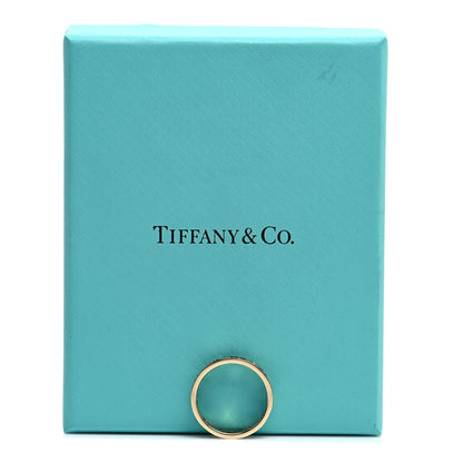 Tiffany 18K Yellow Gold Diamond Atlas Pierced Ring 53 6.25 5 of 5