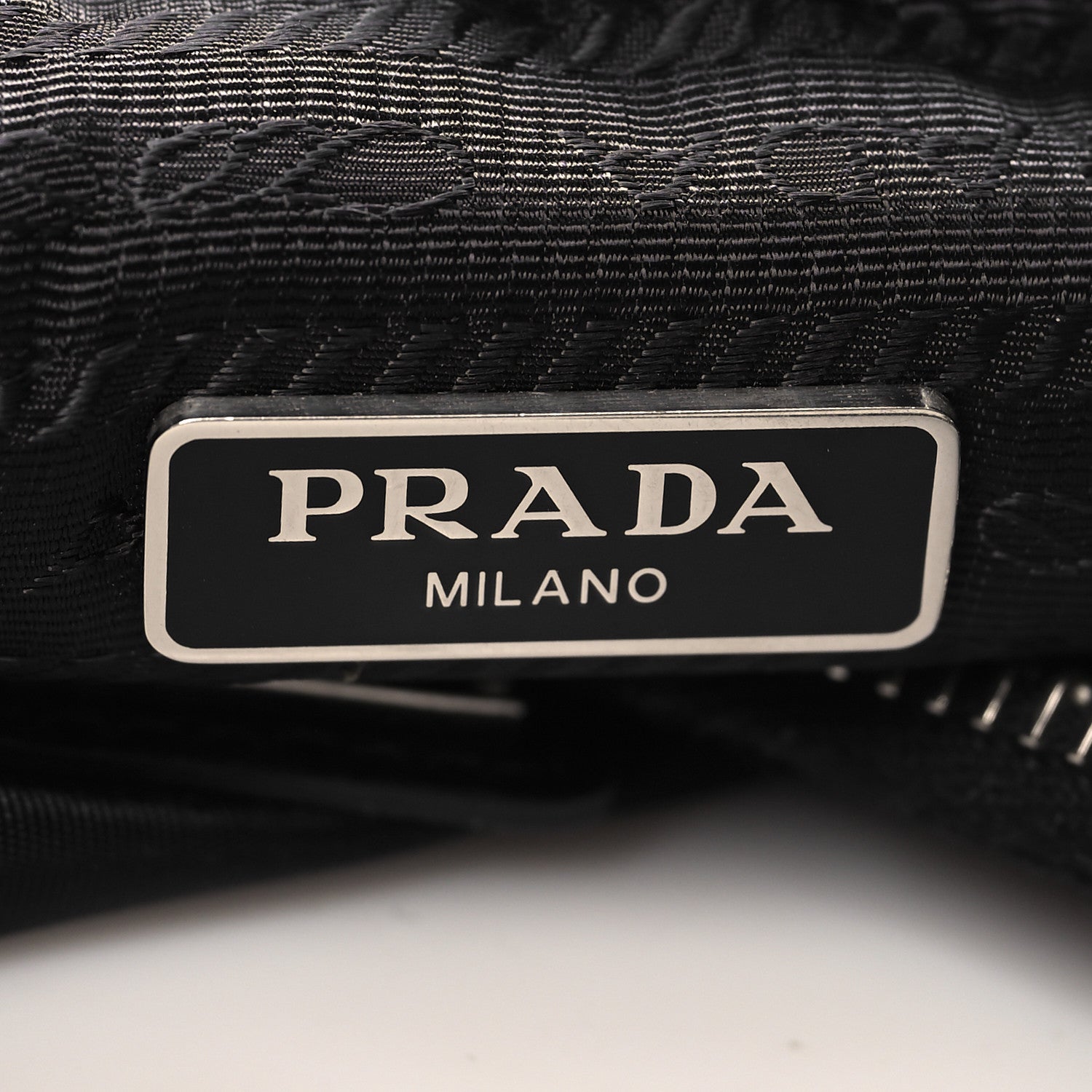 Prada Nylon Re-Edition 2005 Shoulder Bag Black 6 of 10