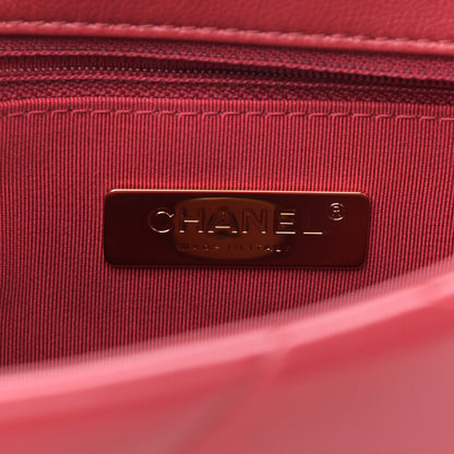 Chanel Goatskin Quilted Medium Chanel 19 Flap Red 6 of 11