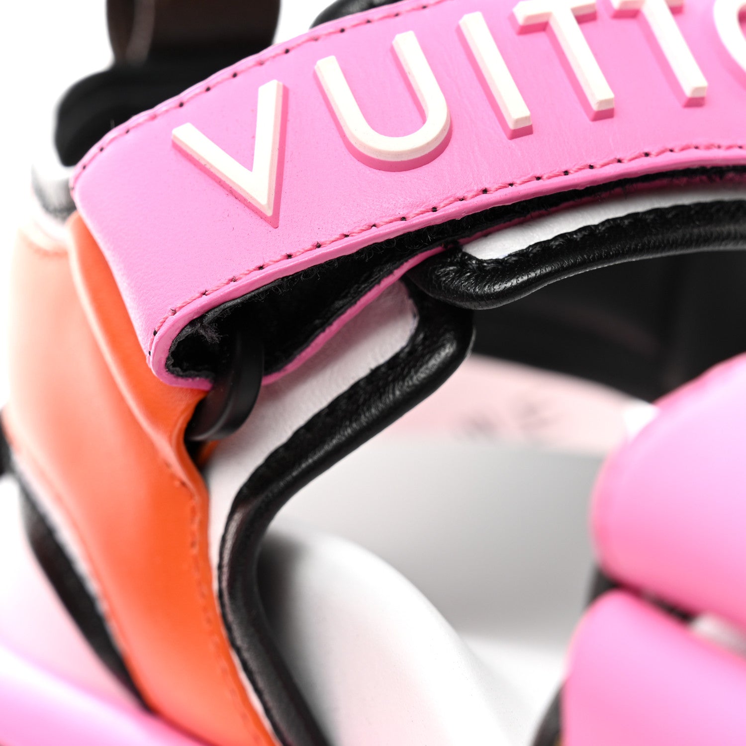 Louis Vuitton Calfskin Pool Pillow Flat Comfort Sandals 36 Rose Pop Pink 9 of 11