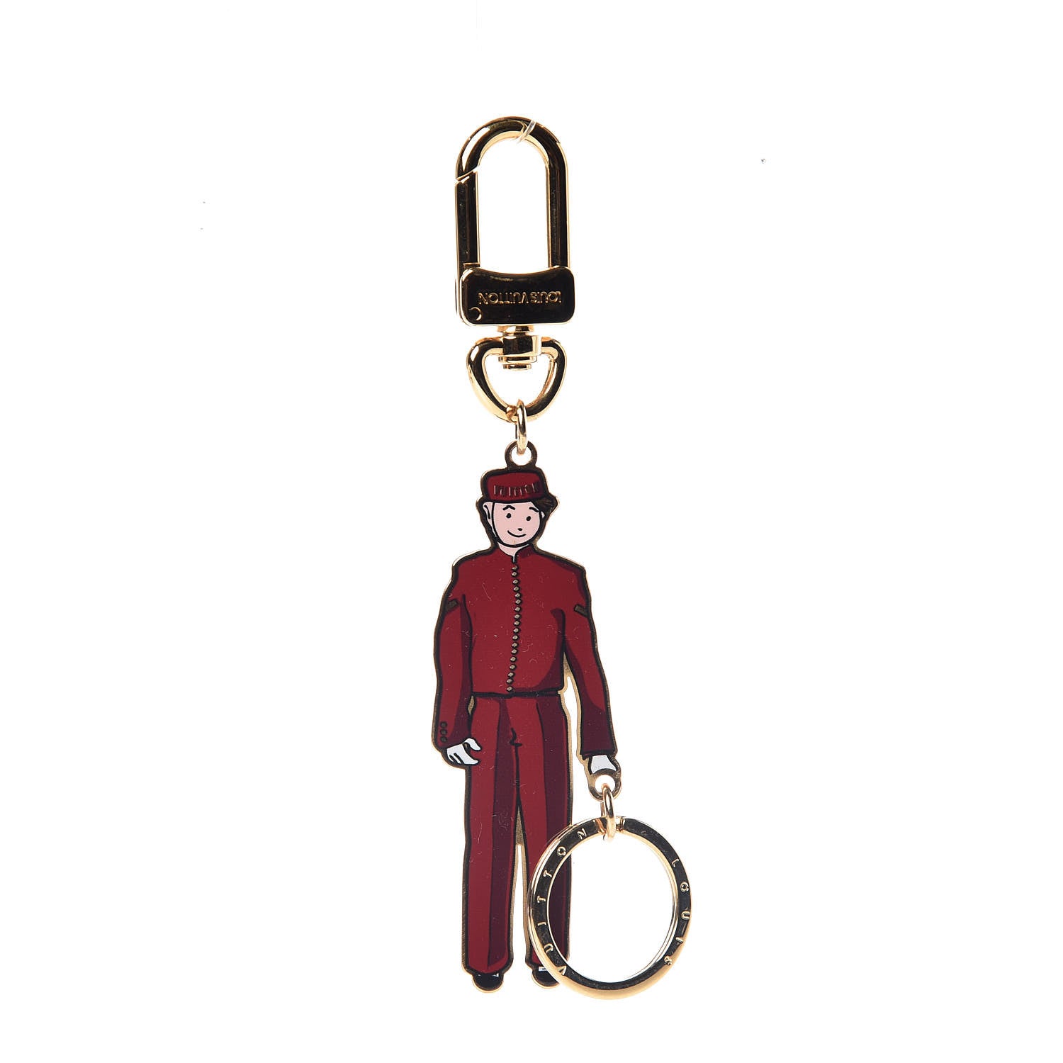 Louis Vuitton Groom Key Ring Bag Charm 1 of 5