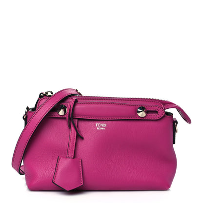Fendi Vitello Dolce Mini By The Way Boston Bag Magenta 1 of 11
