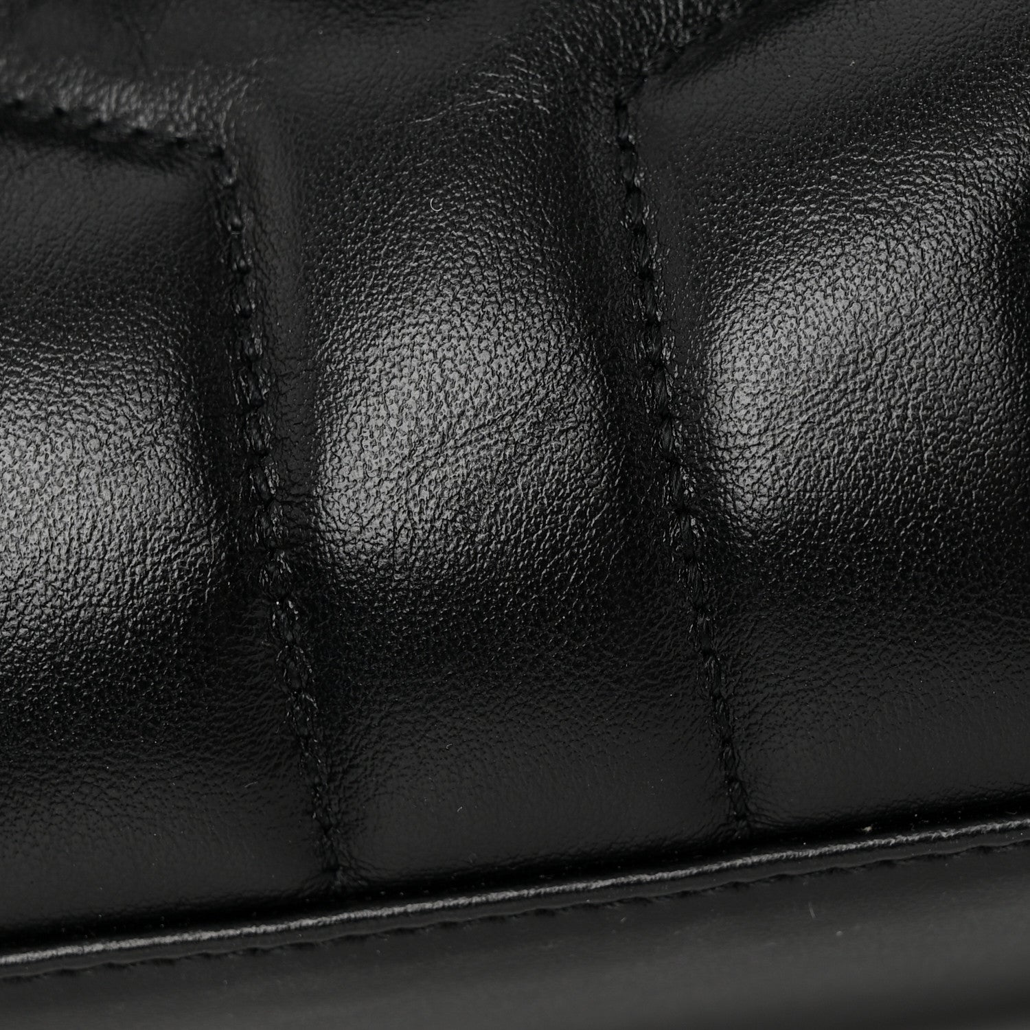 Saint Laurent Calfskin Y Quilted Monogram Small Loulou Chain Satchel Black 13 of 13