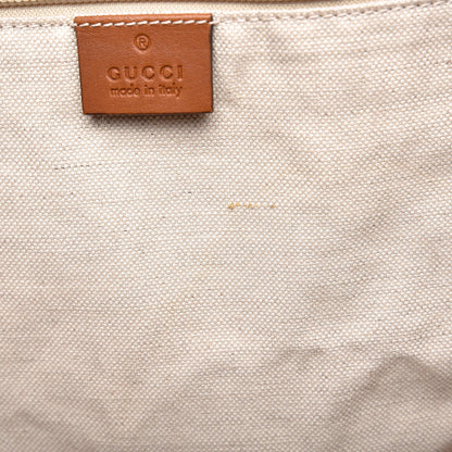 Gucci Nylon Monogram Large Tote Red 9 of 10