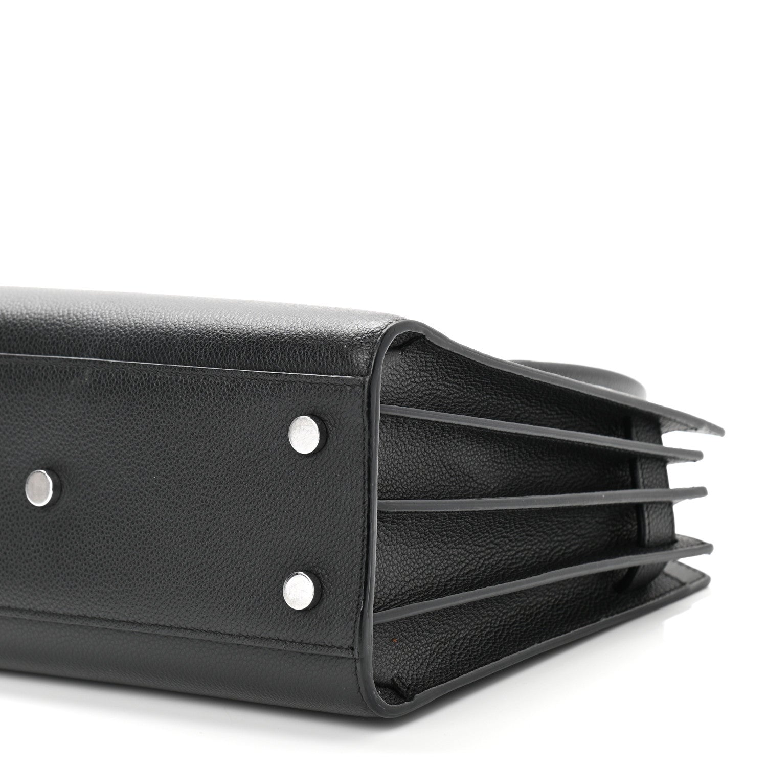 Saint Laurent Grained Calfskin Baby Sac De Jour Black 6 of 13
