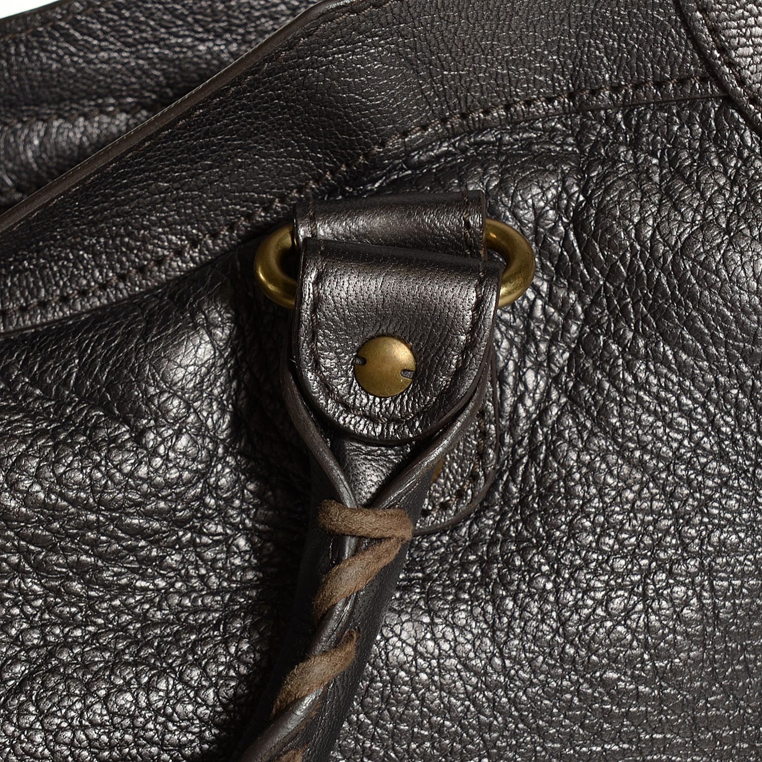 Balenciaga Pearlescent Goatskin Classic Gold Hardware City Bronze 12 of 12