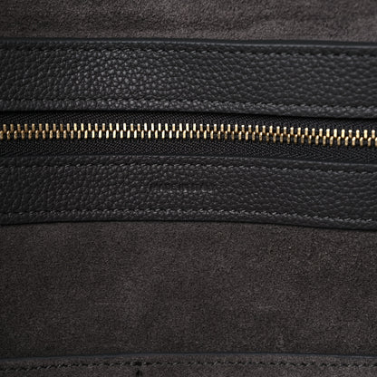 Celine Soft Grained Calfskin Belt Cabas Phantom Medium Grey 7 of 12