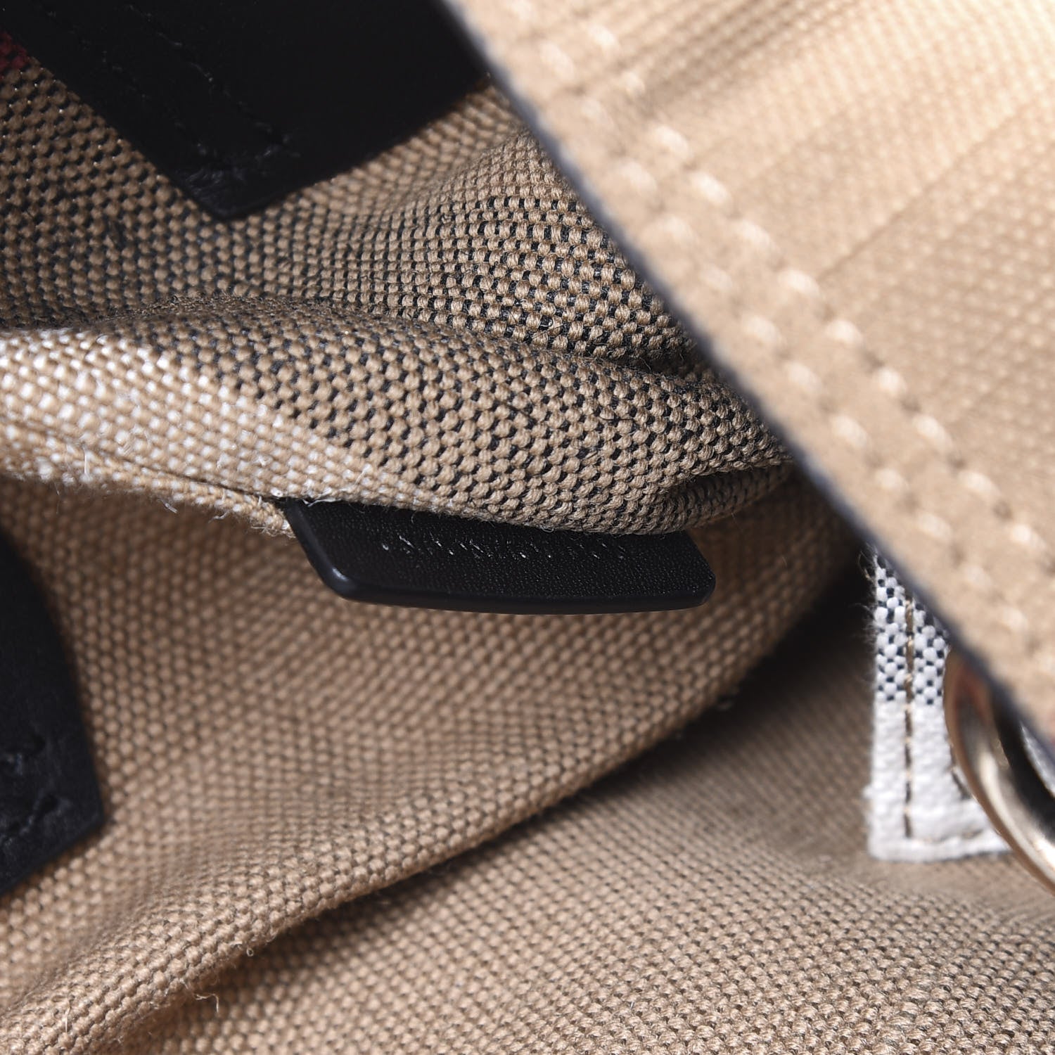 Burberry Canvas Mega Check Medium Maidstone Black 10 of 12