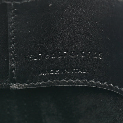 Saint Laurent Shiny Calfskin Le 37 Mini Bucket Bag Black 7 of 11