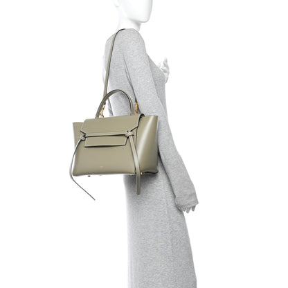Celine Smooth Calfskin Mini Belt Bag Light Khaki Cream 2 of 10