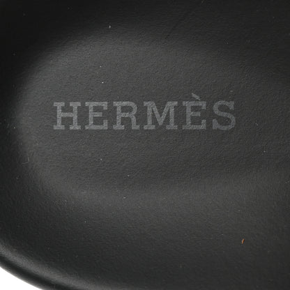 Hermes Suede Goatskin Womens Chypre Sandals 39 Naturel 7 of 9