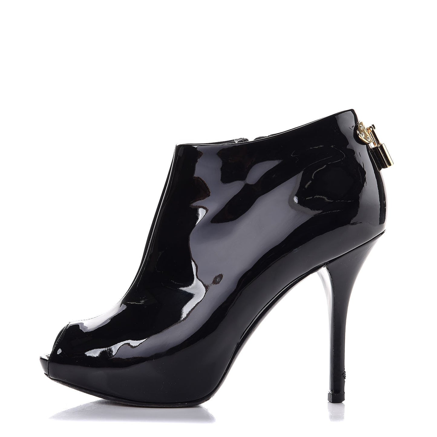 Patent Oh Really Ankle Boots 36 Black