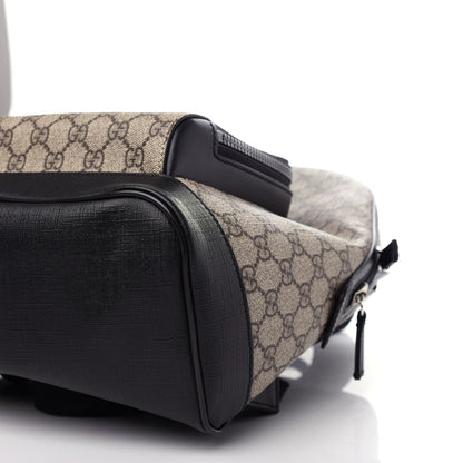 Gucci GG Supreme Monogram Medium Backpack Black 8 of 9