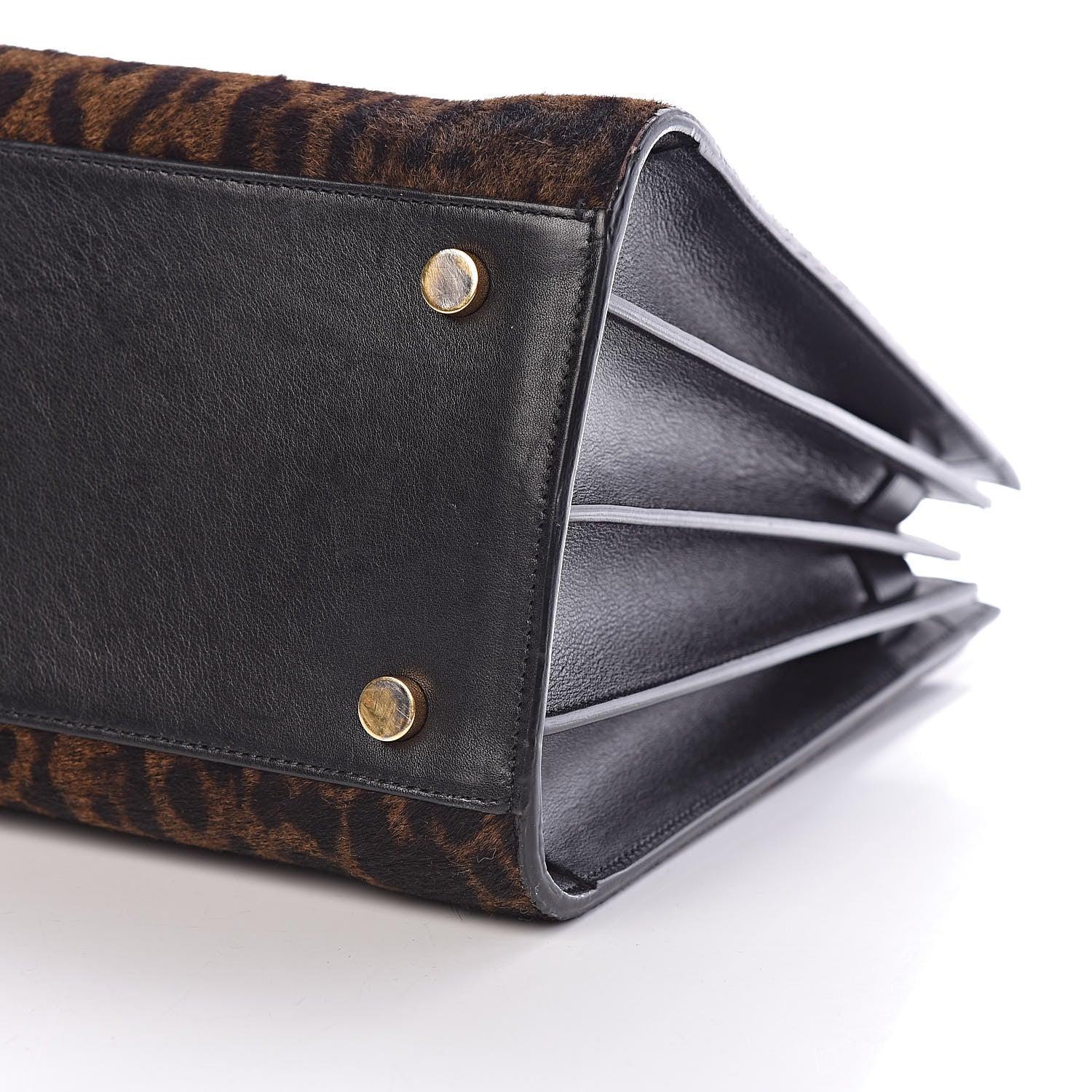 Saint Laurent Calf Hair Leopard Print Small Sac De Jour Black 11 of 11