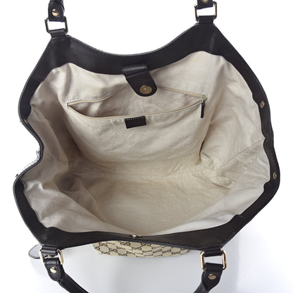 Gucci Monogram Large Sukey Tote Dark Brown 5 of 10