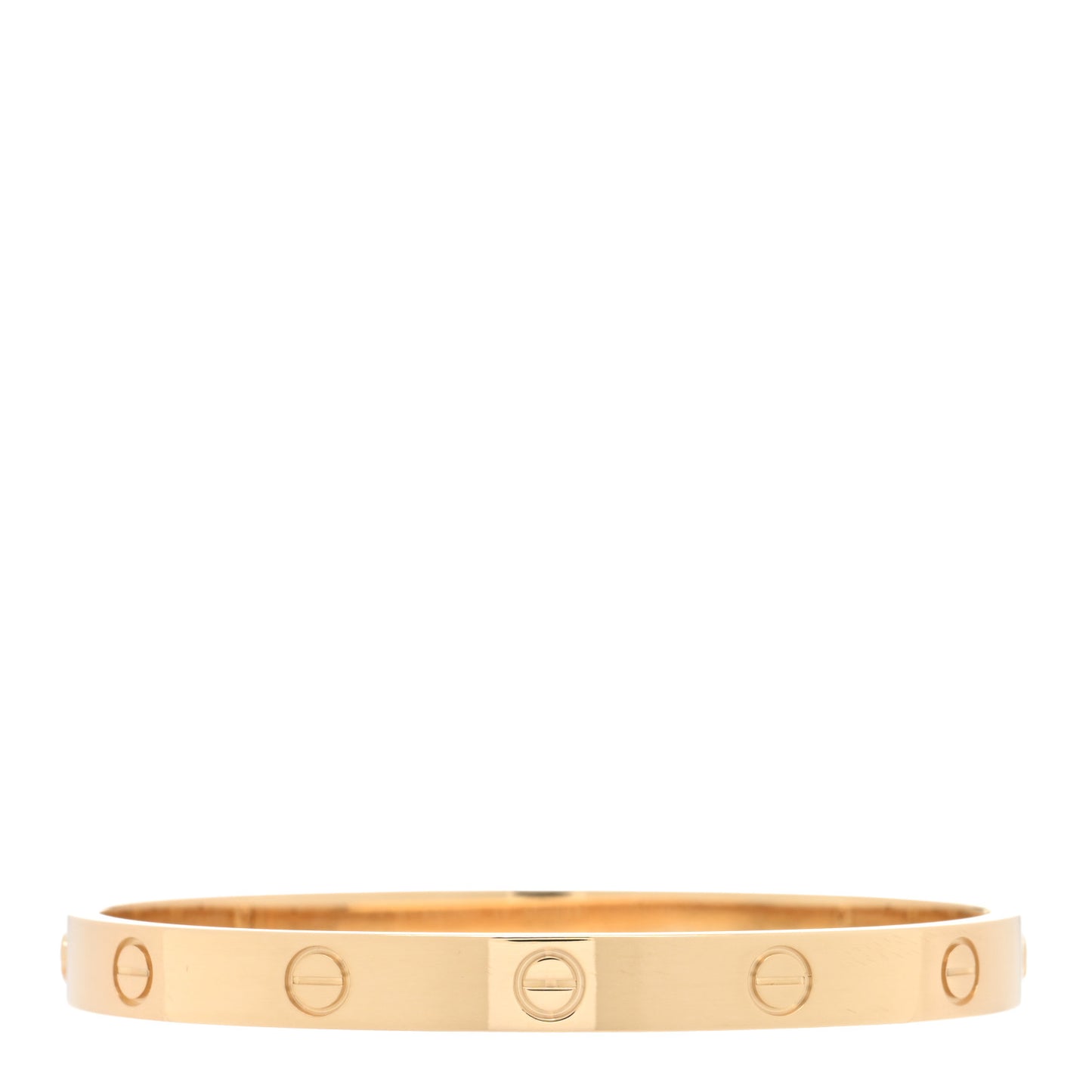 18K Yellow Gold LOVE Bracelet 17