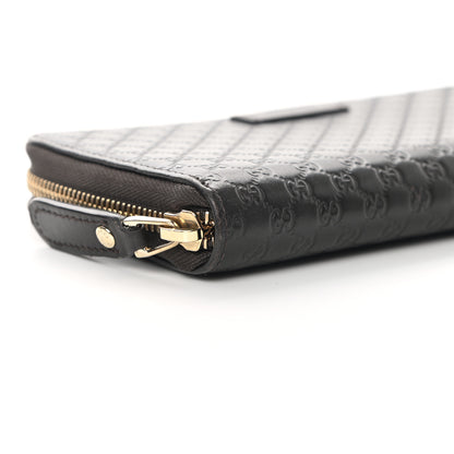 Gucci Microguccissima Zip Around Wallet Black 11 of 11