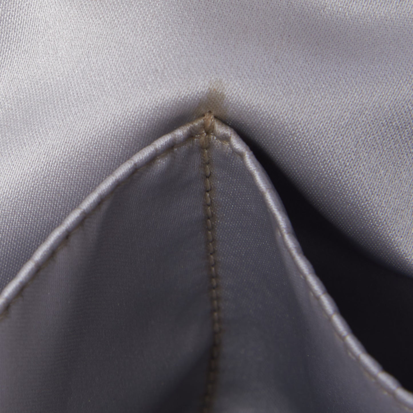 Glazed Calfskin Large On The Road Tote Light Grey