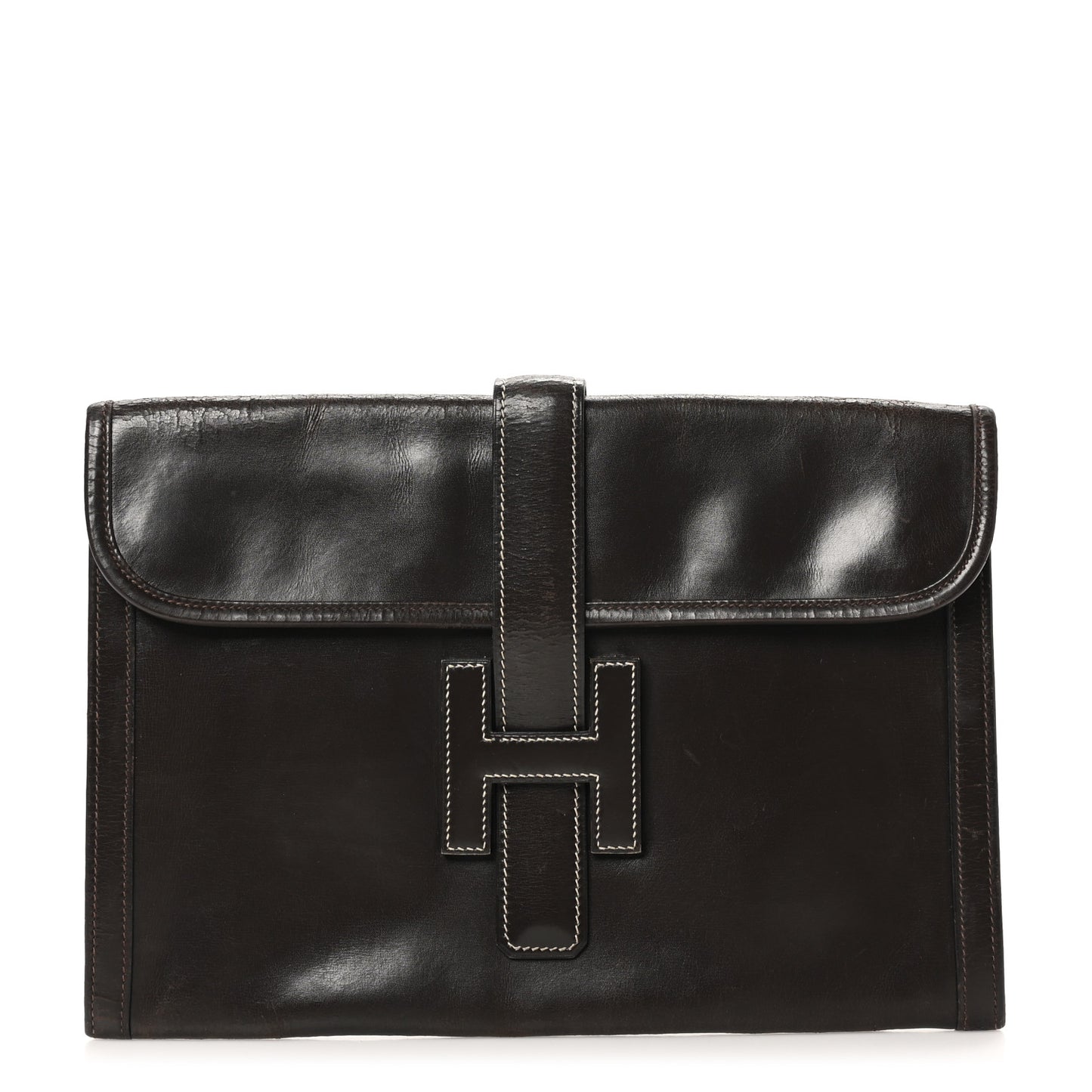 Box Jige GM Clutch Chocolate