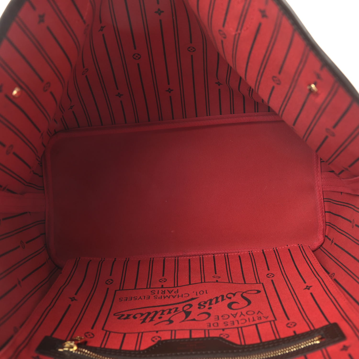 Louis Vuitton Damier Ebene Neverfull MM 4 of 12
