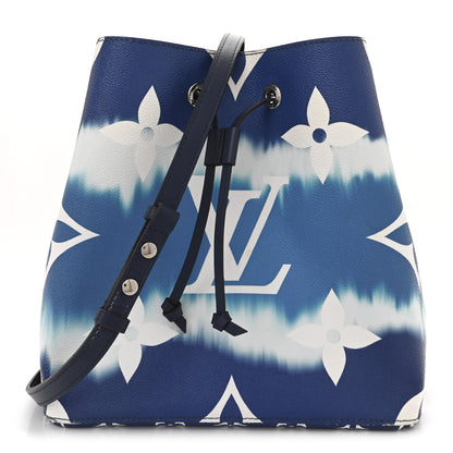 Louis Vuitton Monogram Escale Neonoe MM Blue 1 of 9