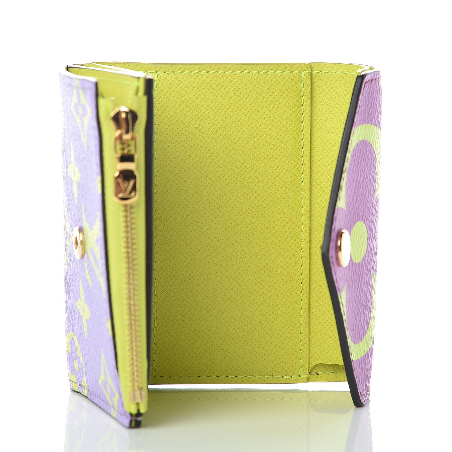 Louis Vuitton Monogram Giant Zoe Wallet Pink Lilac 5 of 8
