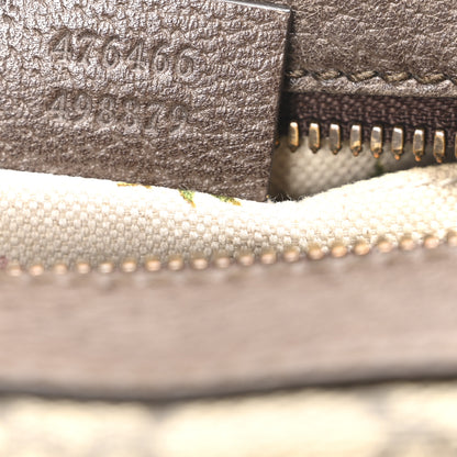 Gucci GG Supreme Monogram Web Neo Vintage Shoulder Bag Beige New Acero Crop 7 of 10