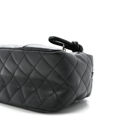 Chanel Calfskin Quilted Small Cambon Bowler Black 10 of 10