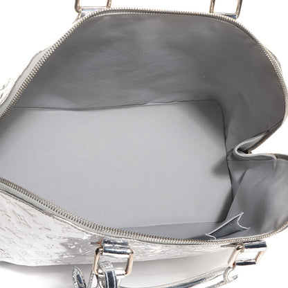 Louis Vuitton Monogram Miroir Alma GM XL Silver 5 of 8