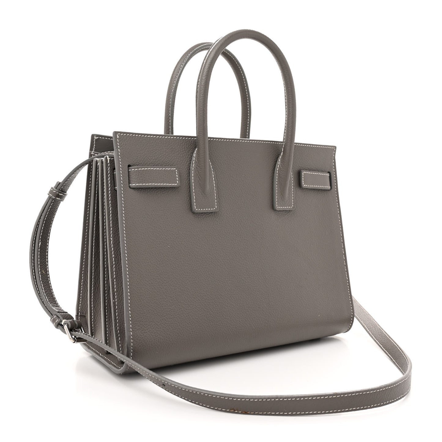 Calfskin Baby Sac De Jour Fog