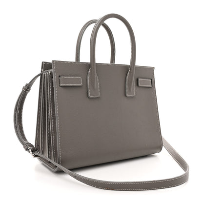 Saint Laurent Calfskin Baby Sac De Jour Fog 3 of 15