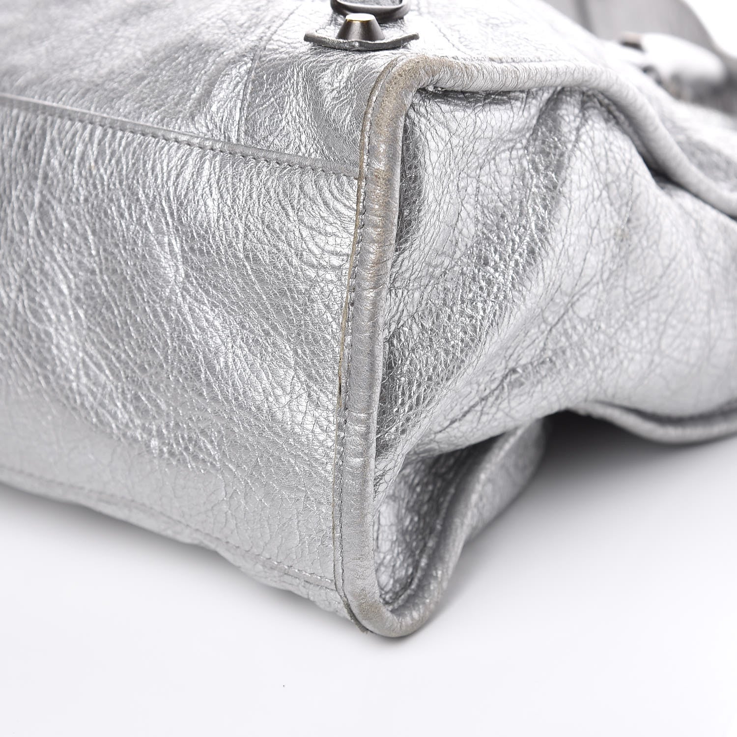 Balenciaga Agneau Classic Hardware City Gris Aluminum 9 of 11