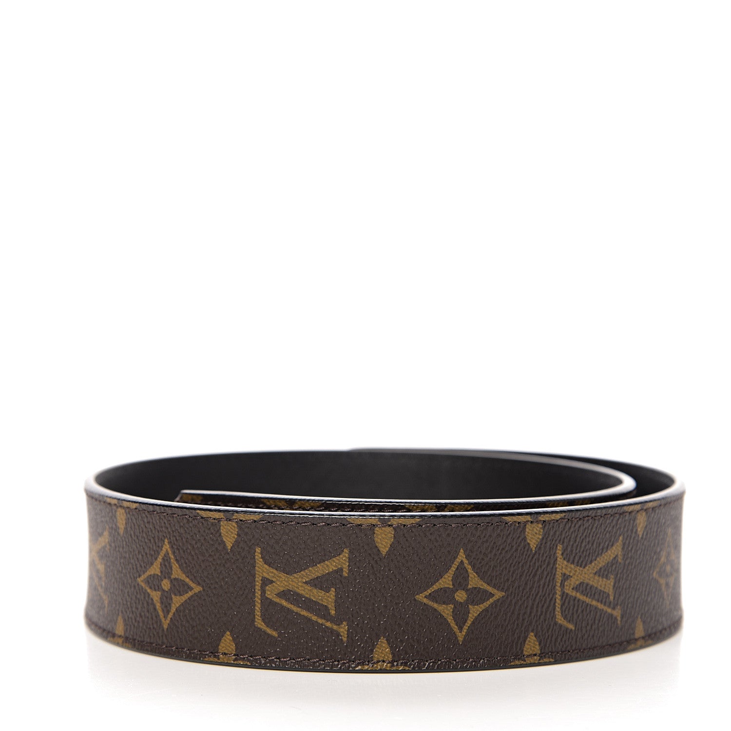 Louis Vuitton Monogram Bandouliere Shoulder Strap Black 2 of 5