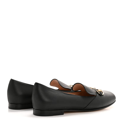 Gucci Calfskin Womens Horsebit Loafers 36.5 Black 5 of 11