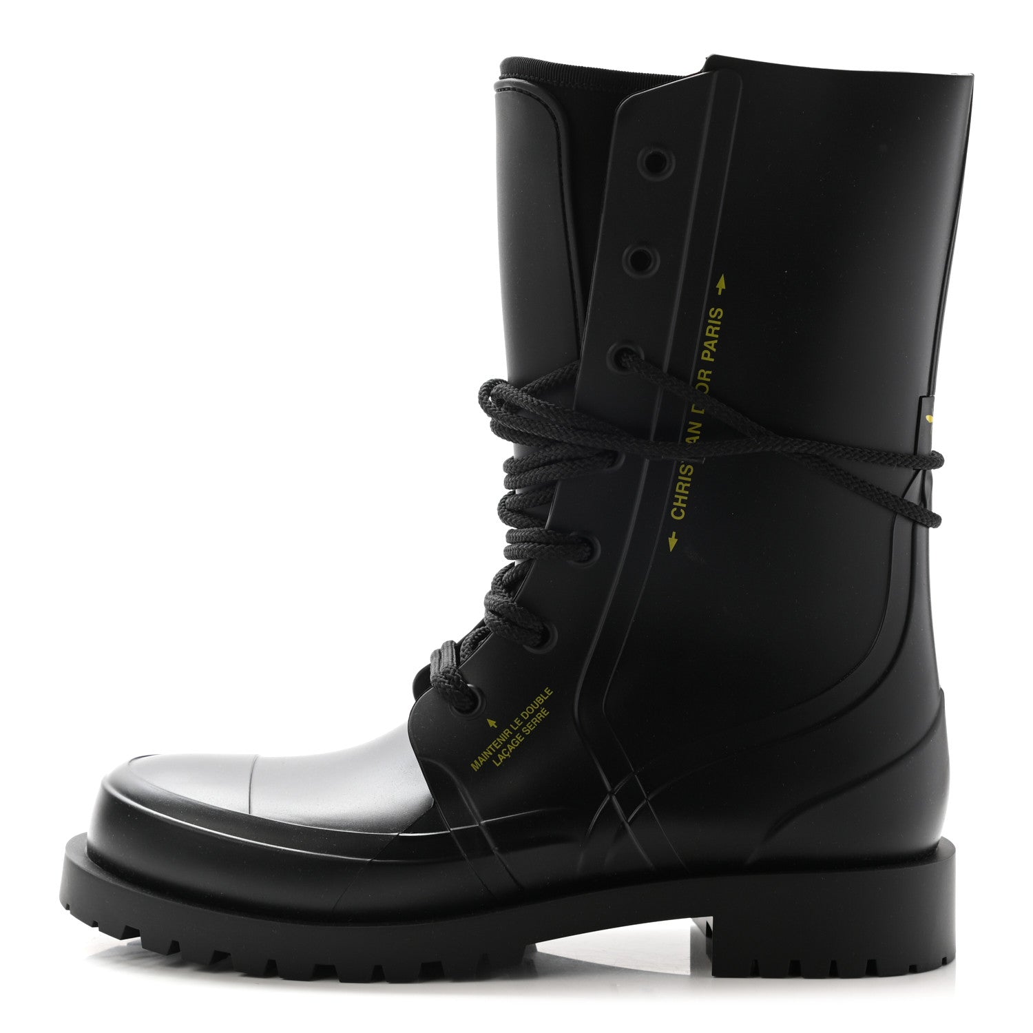 Christian Dior Rubber Diorcamp Low Boots 41 Black 1 of 11
